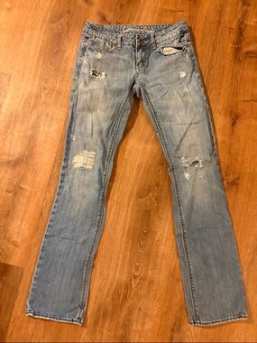 American Eagle 77 Strait Jeans size 0 Reg
